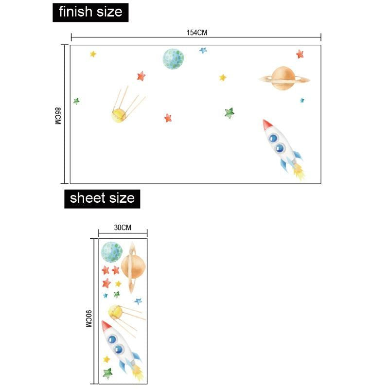 ملصق تزيين - الفضاء