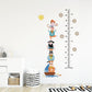 Sailing Ship Height Growth Wall Sticker