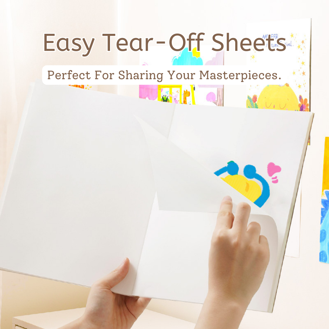 Doodle Drawing Book - 60 Sheets A4