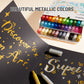 Round Nib Acrylic Markers - 24 Colors