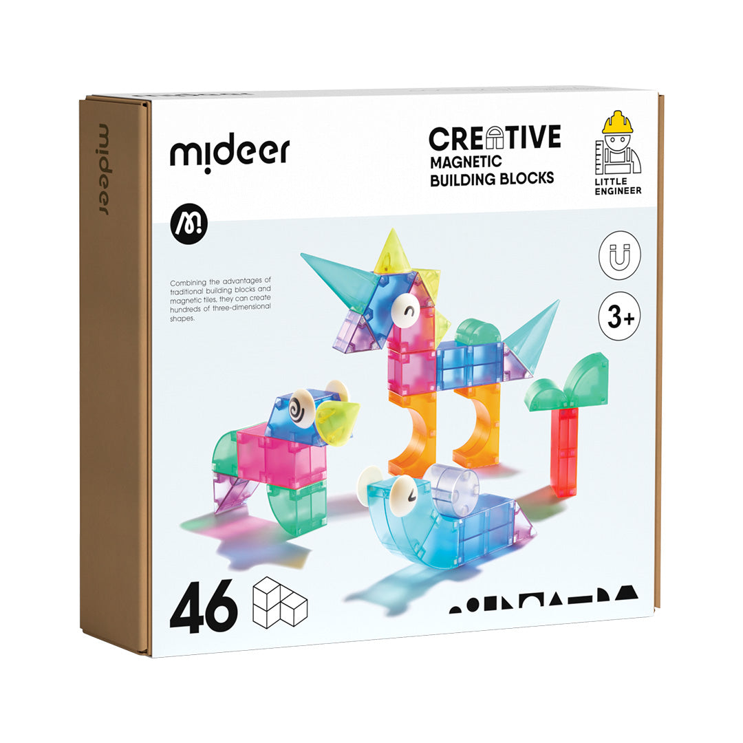 3D Magnetic Blocks - 46pcs