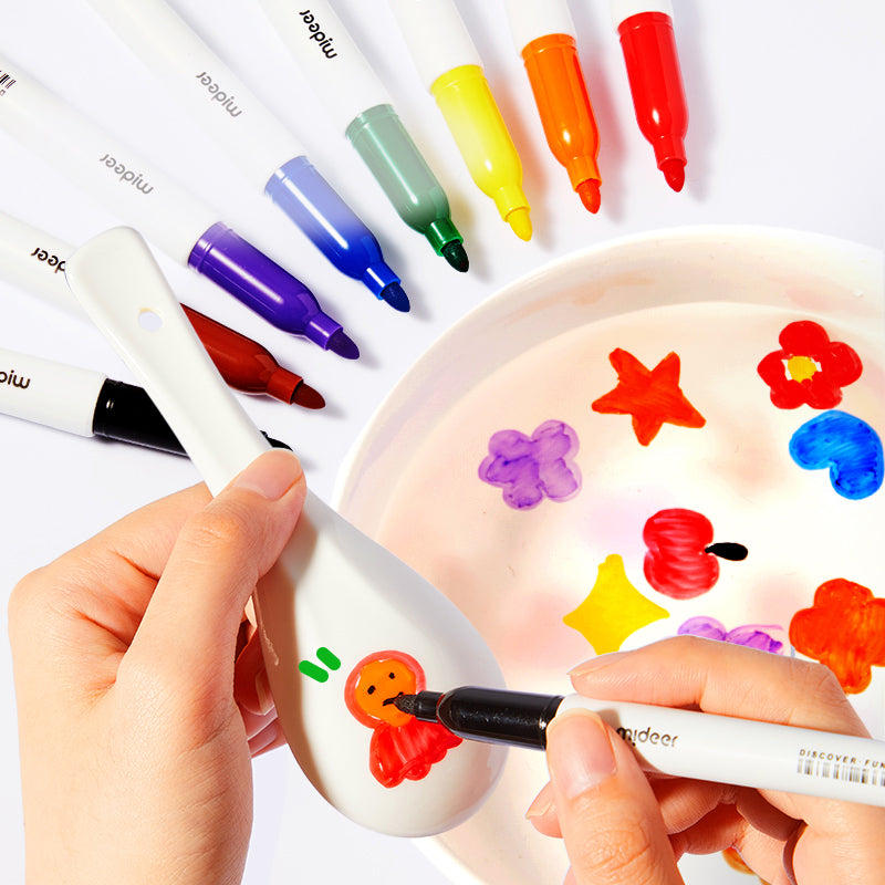 White Board Markers - 8 Colors