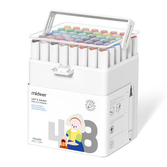 Dual Tip Markers - 48 Colors