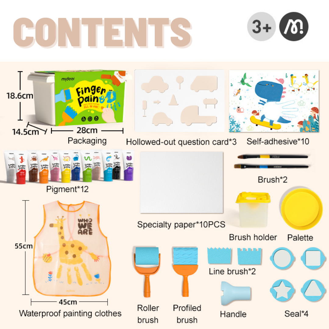 Finger Paint Kit - All in One