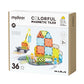 Magnetic Tiles - 36 pcs - Little Architect