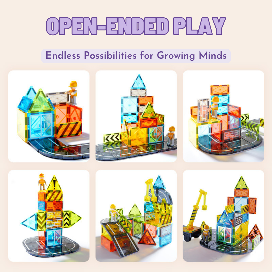 Magnetic Tiles - 36 pcs - Little Architect