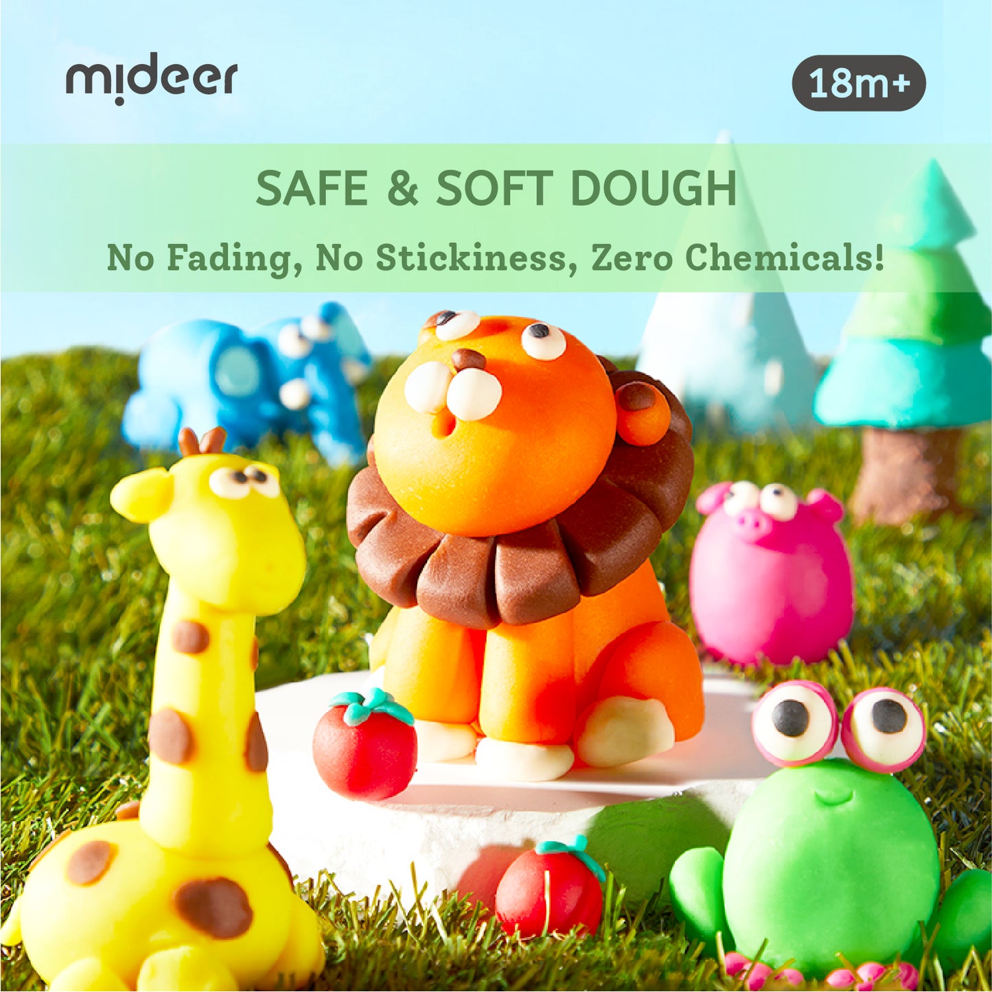 Mellow Dough Clay Set - 12 colors